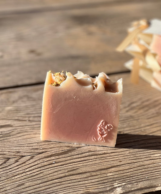 Chamomile Rose Goat Milk Soap