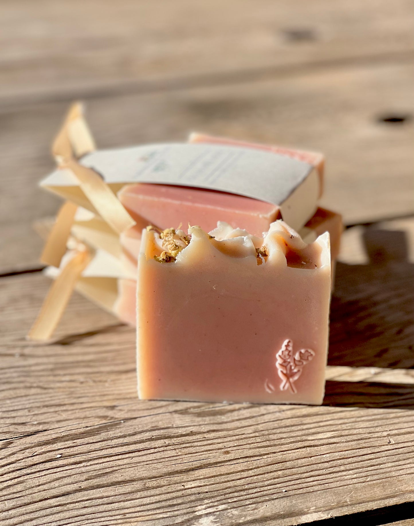 Chamomile Rose Goat Milk Soap