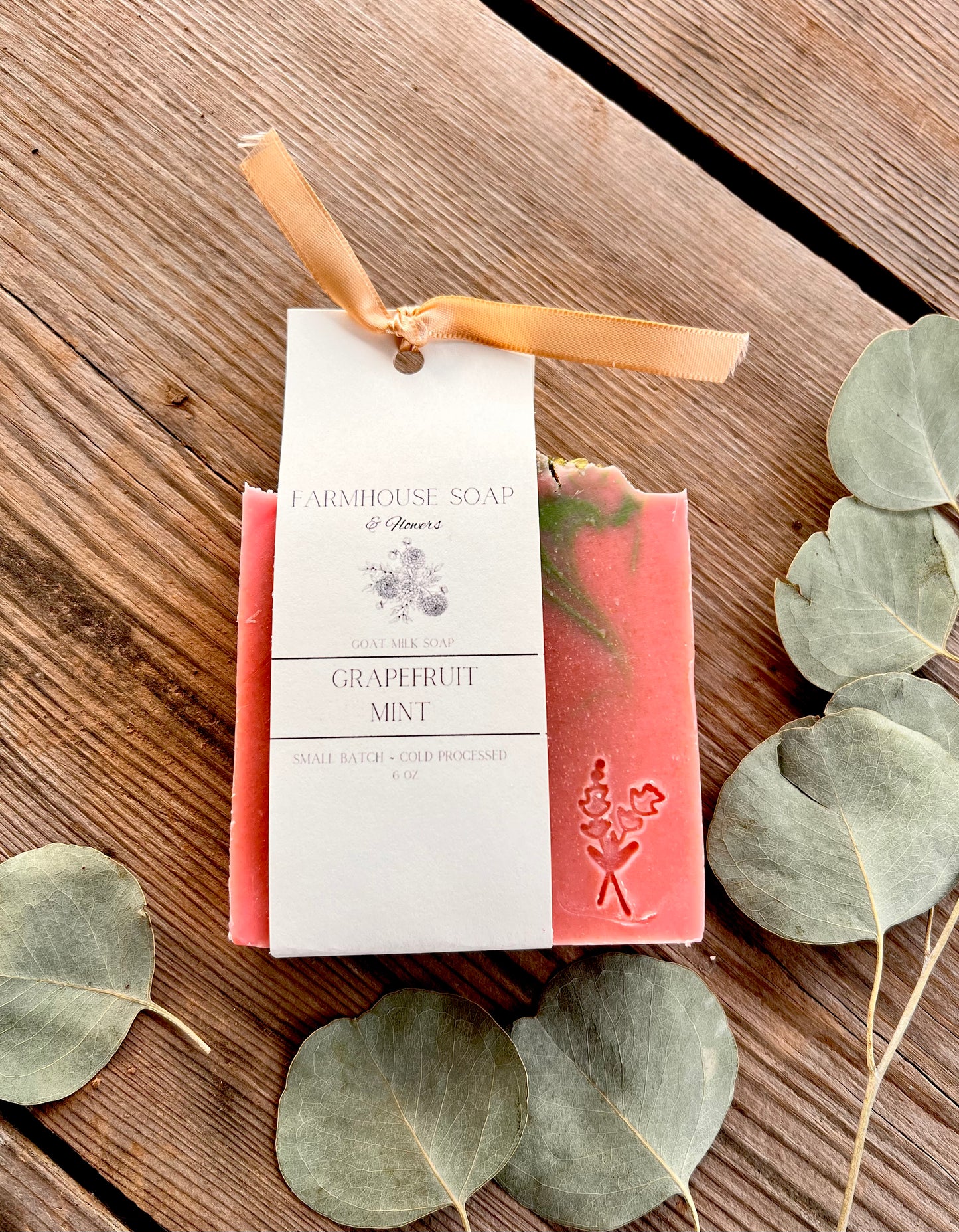 Grapefruit & Mint Goat Milk Soap