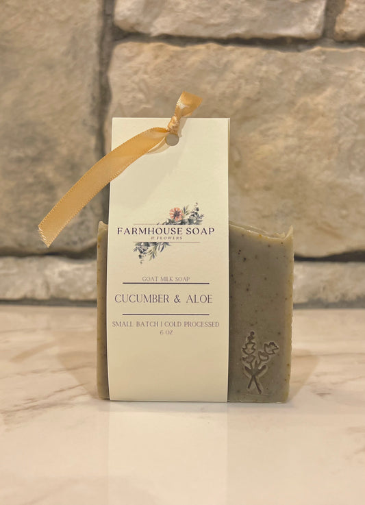 Cucumber & Aloe Goat Milk Soap