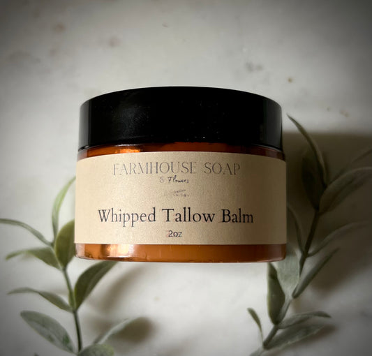 Whipped Tallow Balm with Blue Tansy