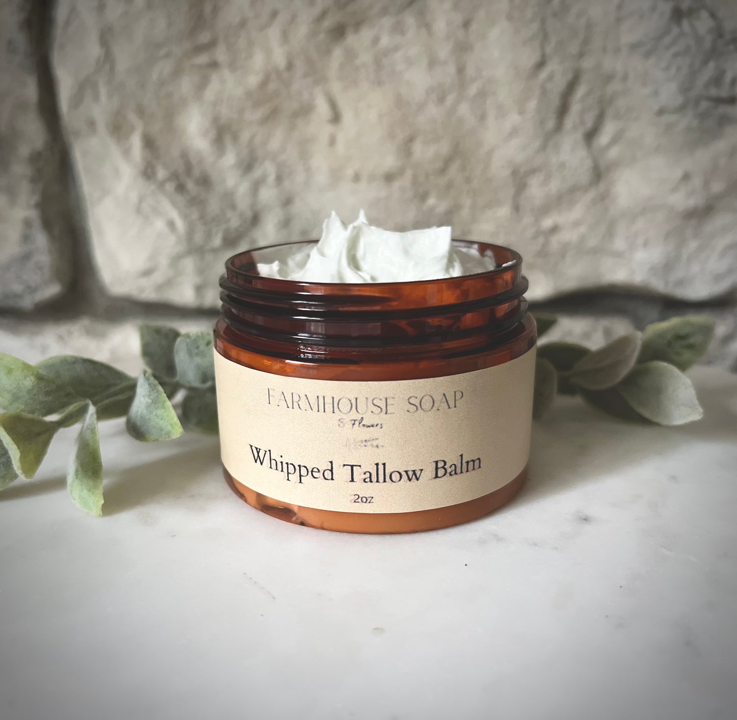 Whipped Tallow Balm with Blue Tansy