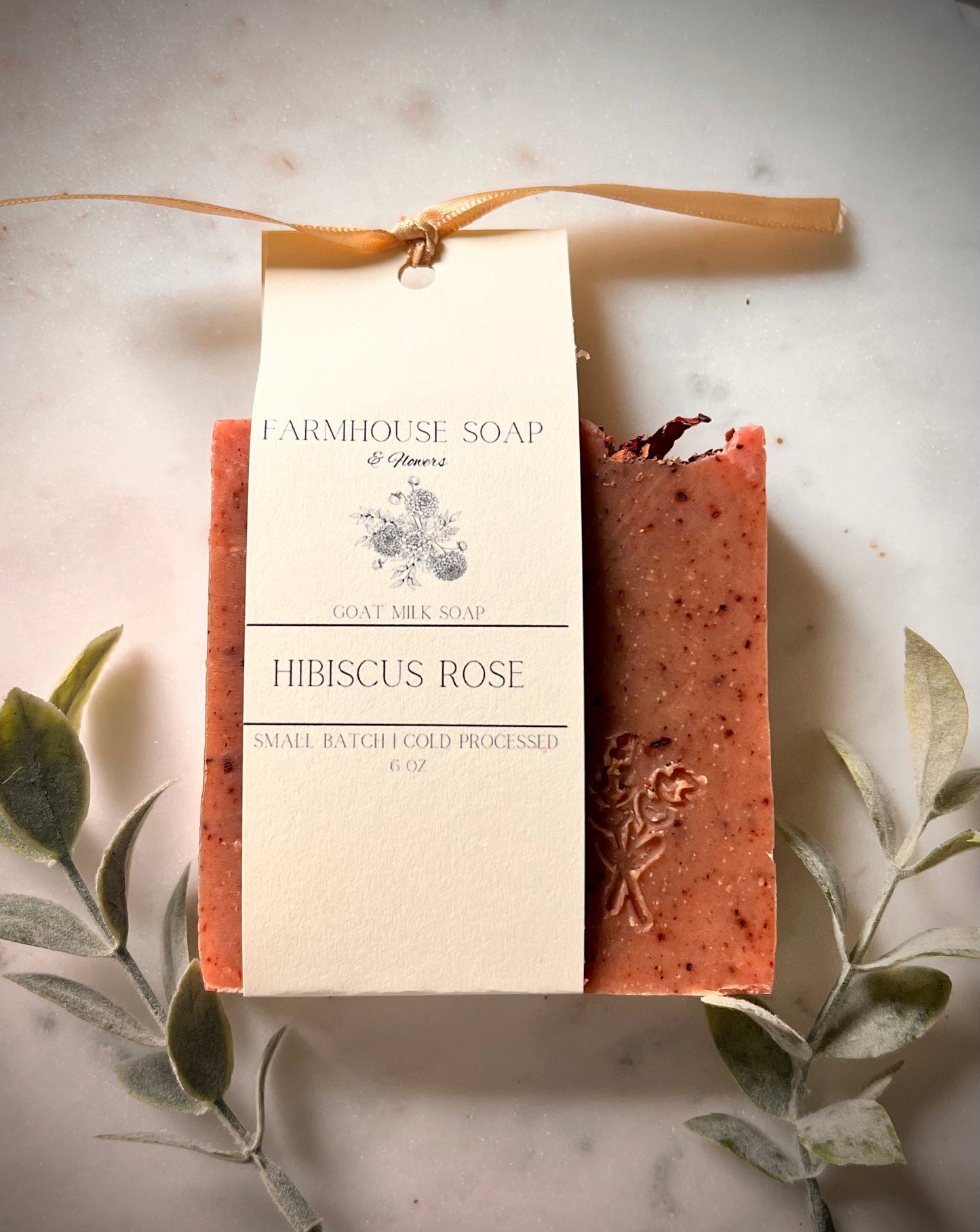 Hibiscus Rose Goat Milk Soap