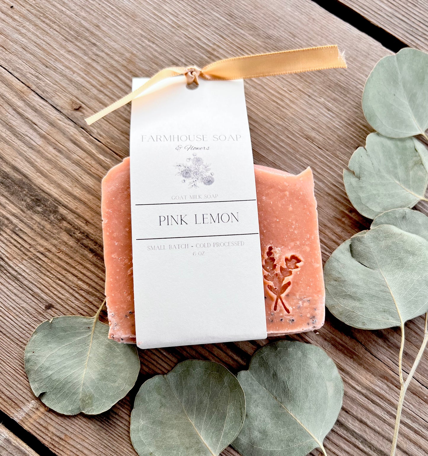 Pink Lemon Goat Milk Soap